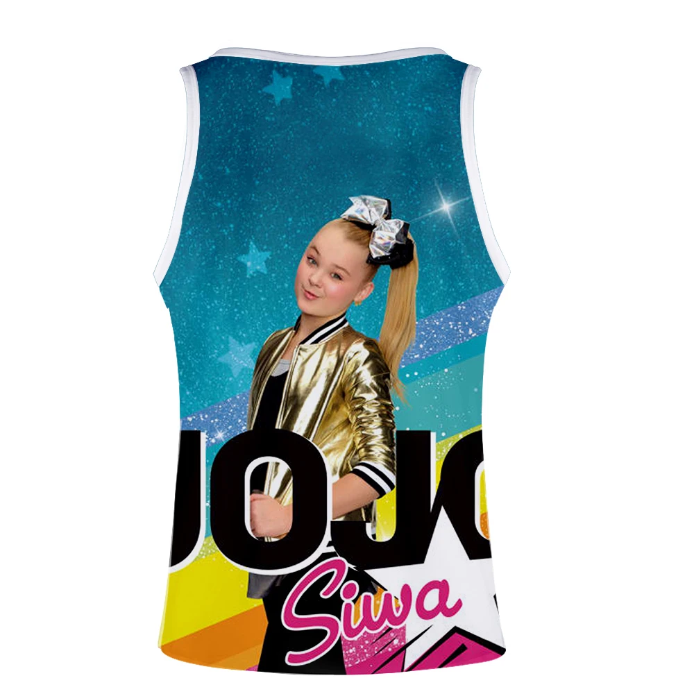 JOJO SIWA harajuku тренажерные залы майка без рукавов майка Мужская одежда для фитнеса или бодибилдинга мужской спортивный жилет мужские майки