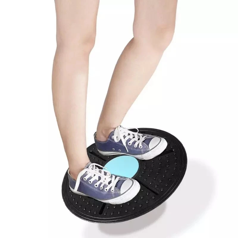 

Yoga Fitness Balance Board, 360 ° Rotation Disc, Stability with Maze Massage, ABS Round Plates for Home Waist, Twist Training