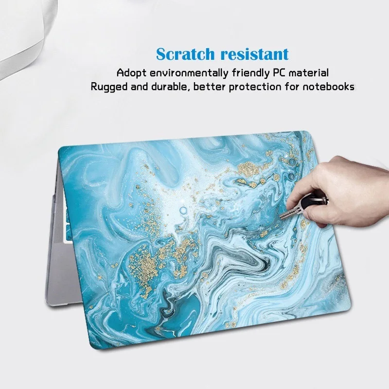 Мраморный чехол для ноутбука Apple MacBook Pro Air Retina 12 13 15 4 3 11 6 дюймов защитный