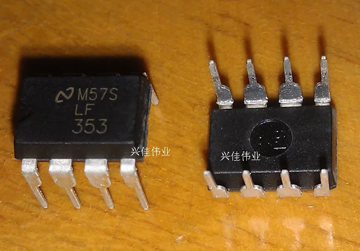 5 предметов в партии, LF353N LF353 DIP8
