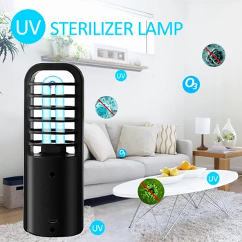 

3W Portable Ultraviolet Lamp UVC Lamp Sterilizer Ozone Quartz Lamp USB Rechargeable Sterilization Lamp 265nm UV Germicidal Light