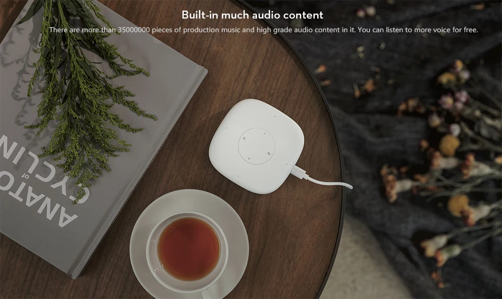Xiaomi mi Al голос Управление mi ni смарт-динамик Bluetooth радио плеер Wi-Fi рассказчик сказок 4 ohm Audio Портативный Динамик