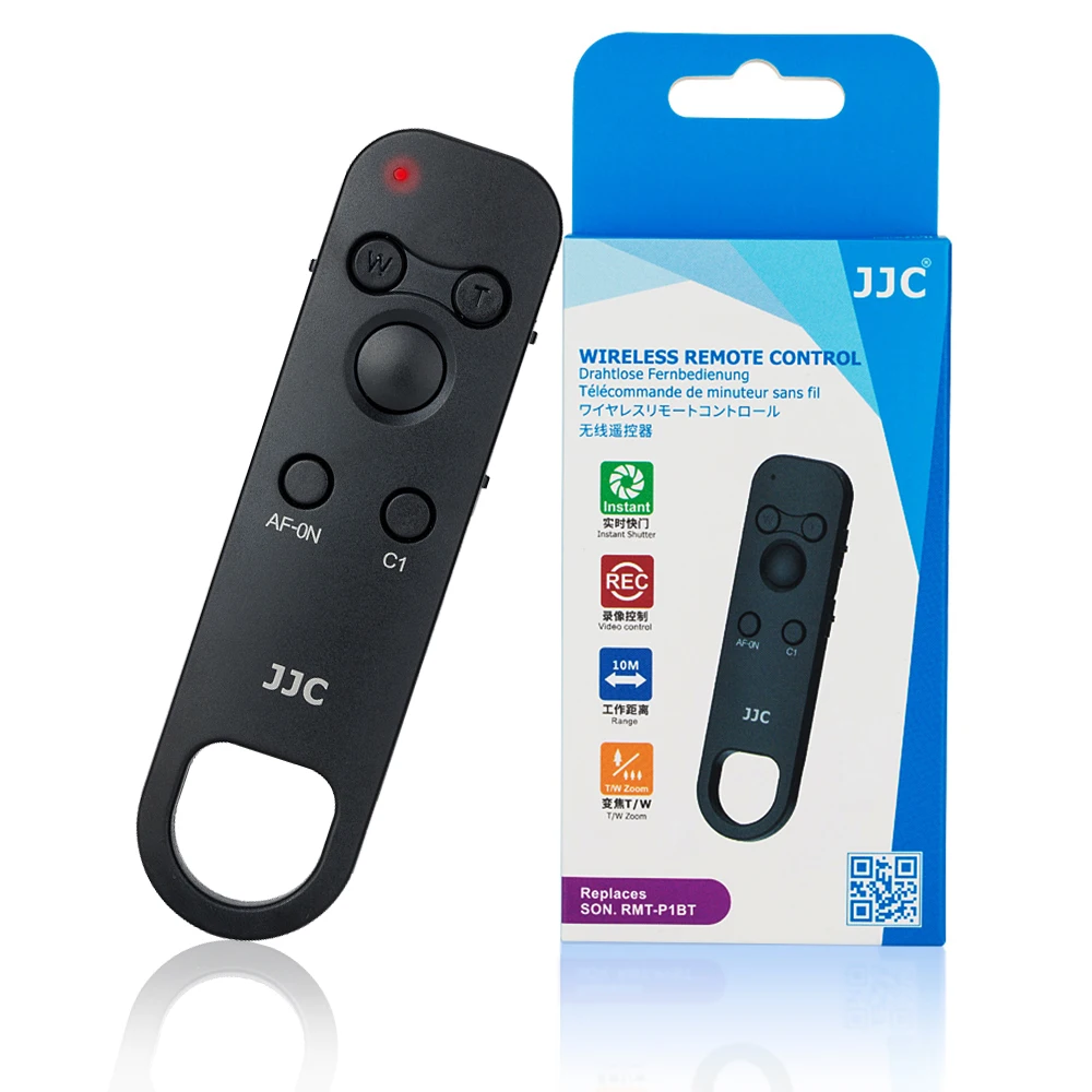

Wireless Remote Control Controller for Sony a7III a7RIII a7RIV A7SIII a7c a6400 a6100 a6600 a9II a9 DSC-RX0 II Replace RMT-P1BT