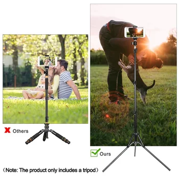 

Portable Mobile Phone Live Bracket Photo Camera Tripod Photography Light Stand Flash Stand Selfile Stand 50/110/170/200/210cm