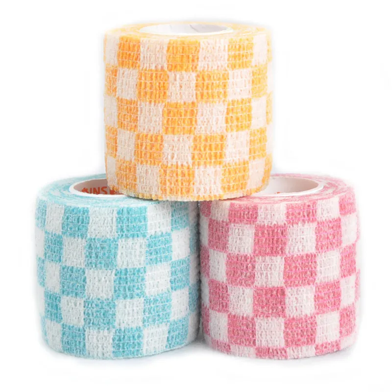 1 шт. сетчатая лента Водонепроницаемый самоклеющиеся эластичные повязки мышцы