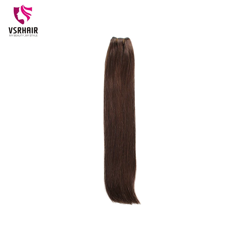  VSR European Quality Hair Extensions Hair Double Drawn Human Hair Weaves Straight 100g Machine Remy