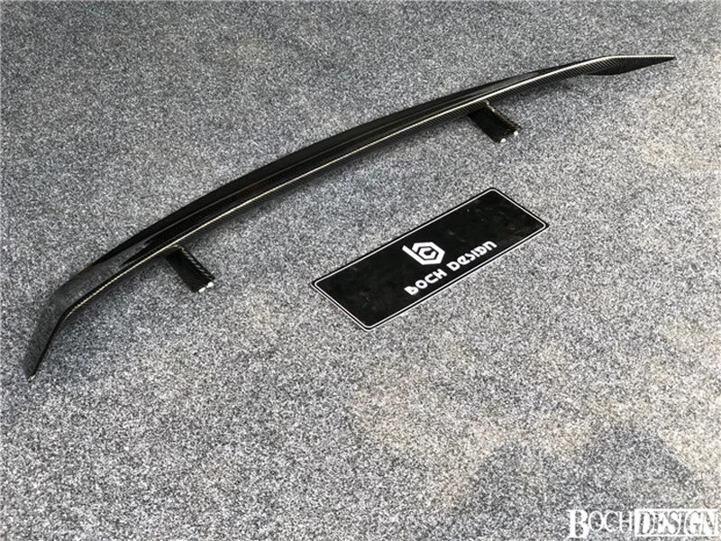 GT Стиль углеродного волокна спойлер заднего багажника, крыла подходит для Honda Civic задний багажник спойлер- автомобиль украшен