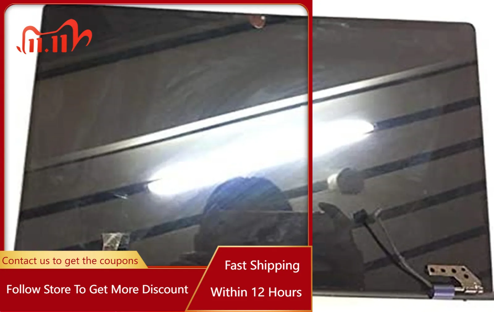 

13 Inch Laptop Screen For ASUS ZenBook 13 Lingya Deluxe13 UX333FN UX333FA UX333 U3300 U3300FN LCD Screen Assembly FHD Upper Part