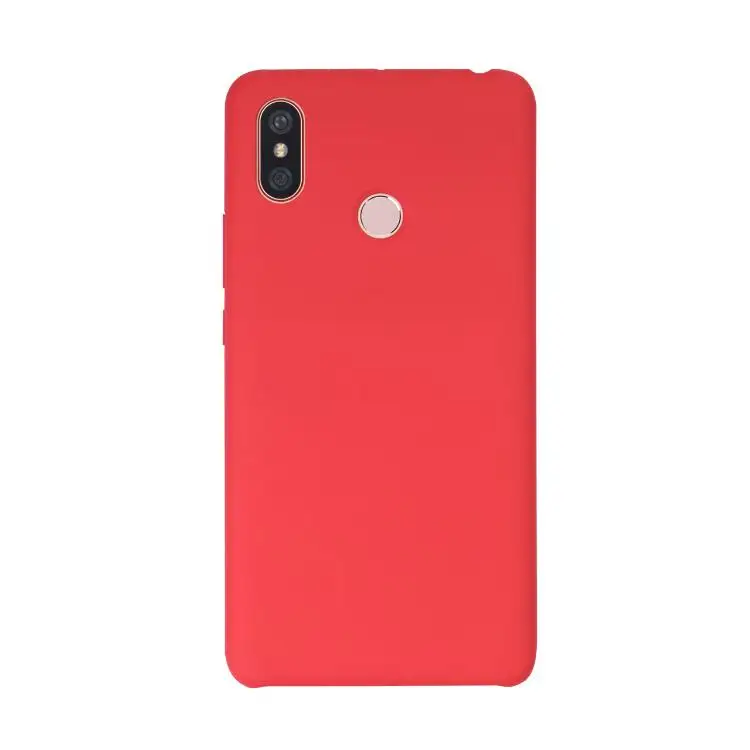 Чехол для xiaomi mi max 3, черный противоударный чехол, чехол для mi max 3, чехол для xiaomi mi max3, задняя крышка - Цвет: Красный