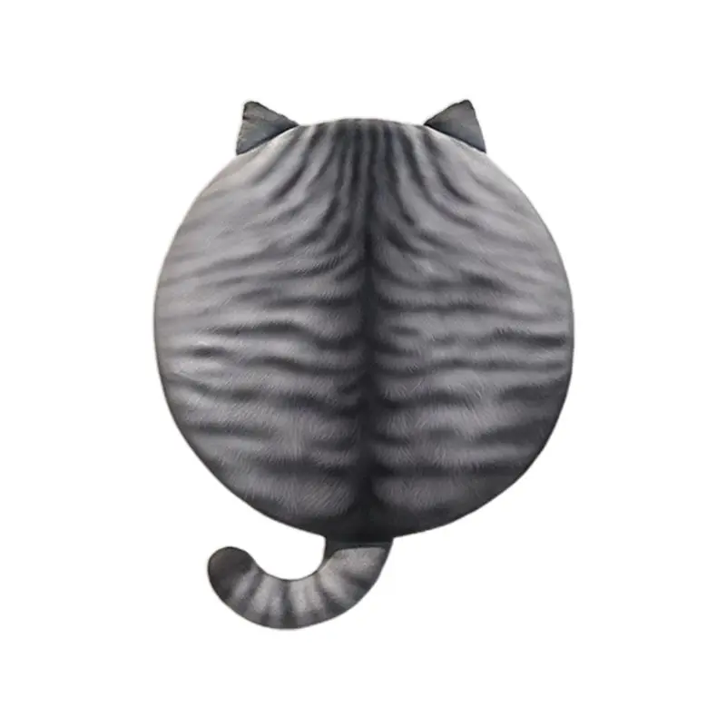 Креативное моделирование Kitty Cat 3D цифровая печать подушка для сиденья круглая мягкая пена памяти мультфильм плюшевый диван Подушка для стула подарок