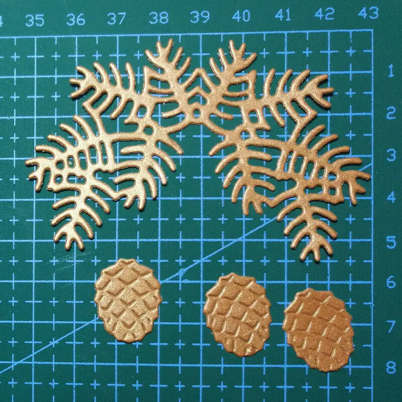 Высечки Pinecone металлические трафареты для пресс-формы Скрапбукинг карточка с тиснением для ручной работы Декор DIY