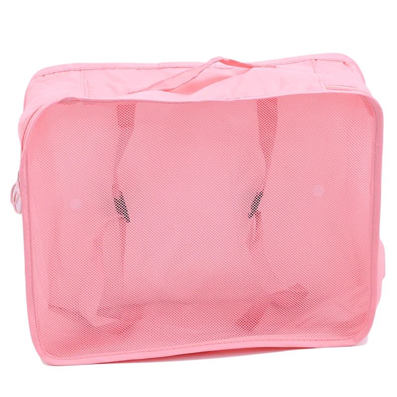 6 шт./компл. мульти Размеры сумки для путешествий, сумка для хранения для одежды опрятный Чемодан чемодан чехол бюстгальтер Косметика нижнего белья, мешок для обуви
