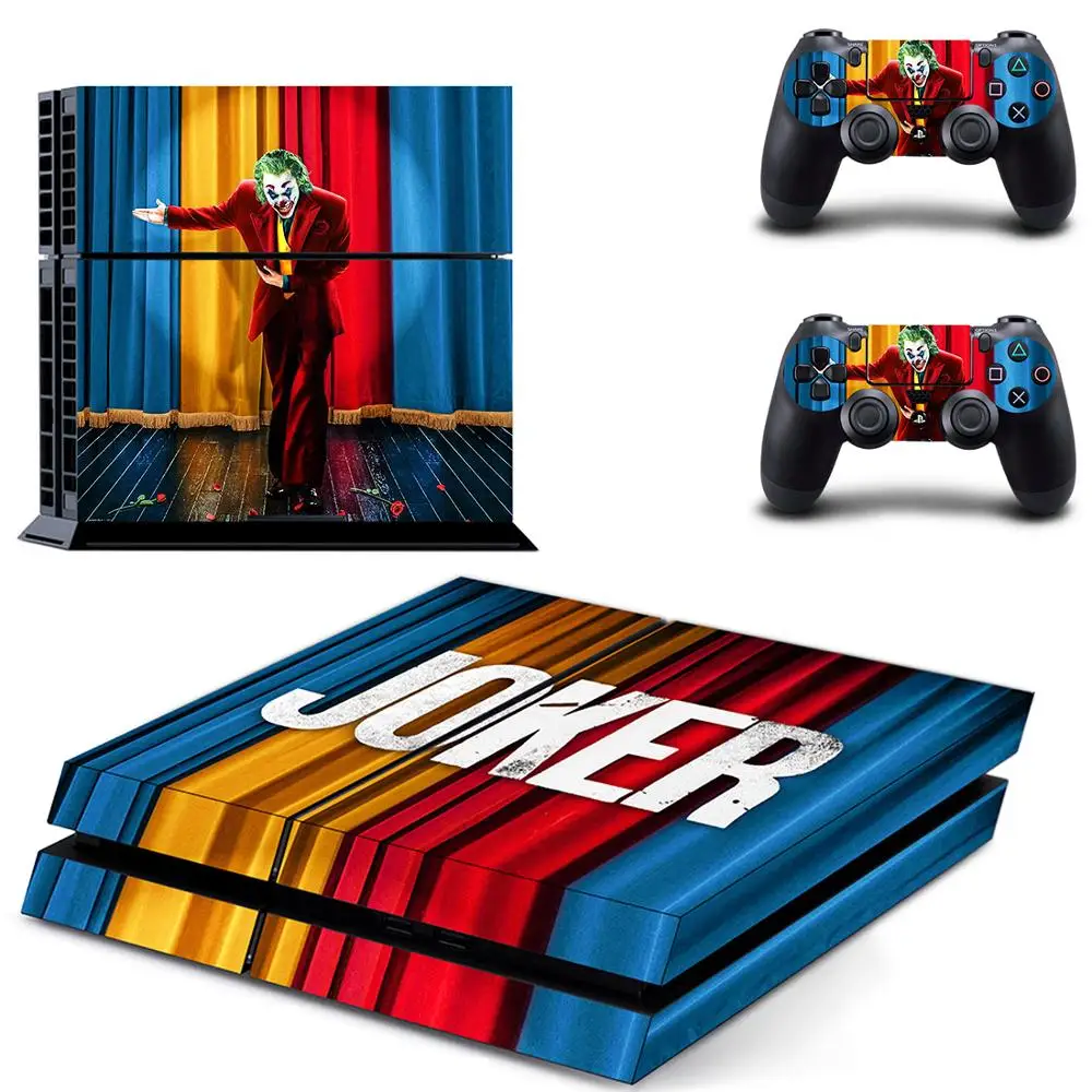 DC Джокер PS4 Кожа Наклейка виниловая для консоли Playstation 4 и контроллеров PS4 Кожа Наклейка