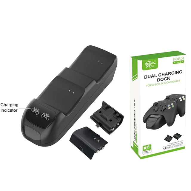 Batería recargable de Control para Microsoft X Box Xbox One Series S X, Kit  de carga para Gamepad, accesorios de estación - AliExpress