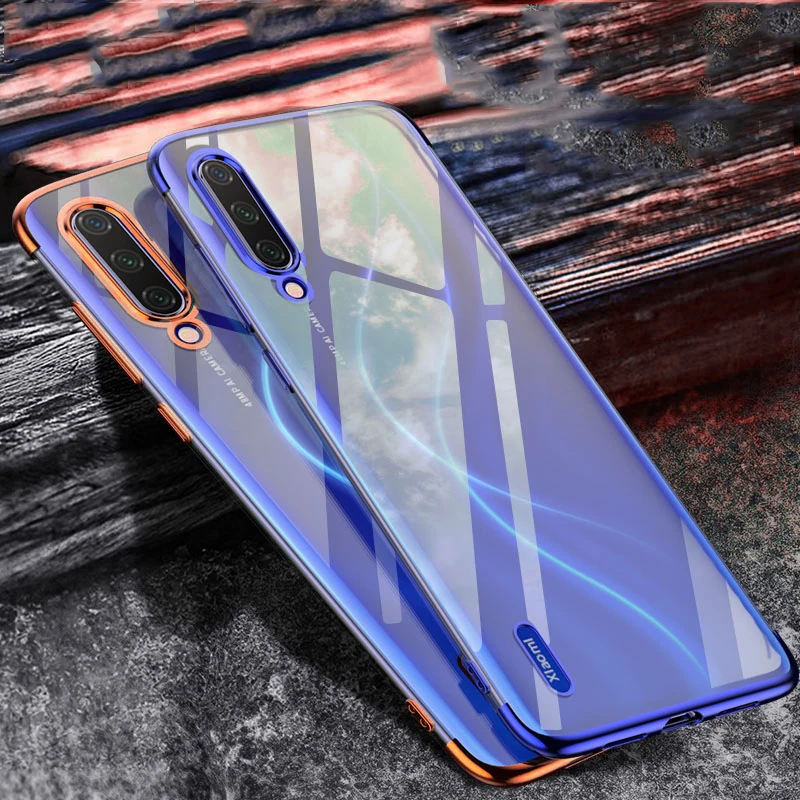 Чехол для Xiaomi Mi 9 9T Pro Lite Mi A1 A2 A3 Lite Прозрачный Бампер RedMi Note 8T 8 8A 7 7A K20 TPU Силиконовый противоударный чехол