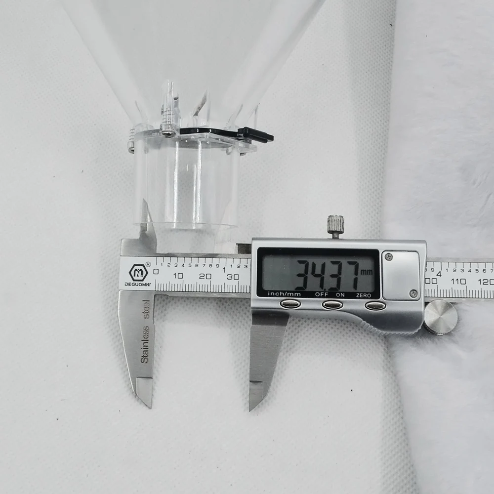 XEOLEO Coffee grinder part 250g/40mm Coffee grinder hopper Transparent for 022 coffee beans grinder
