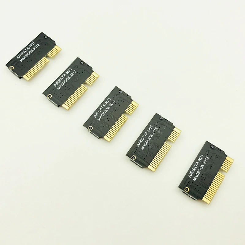 5 шт для Macbook SSD адаптер карта для Apple SSD адаптер для Macbook Air 2012 A1398 A1425 6Pin+ 17Pin M.2 M2 SSD адаптер конвертер