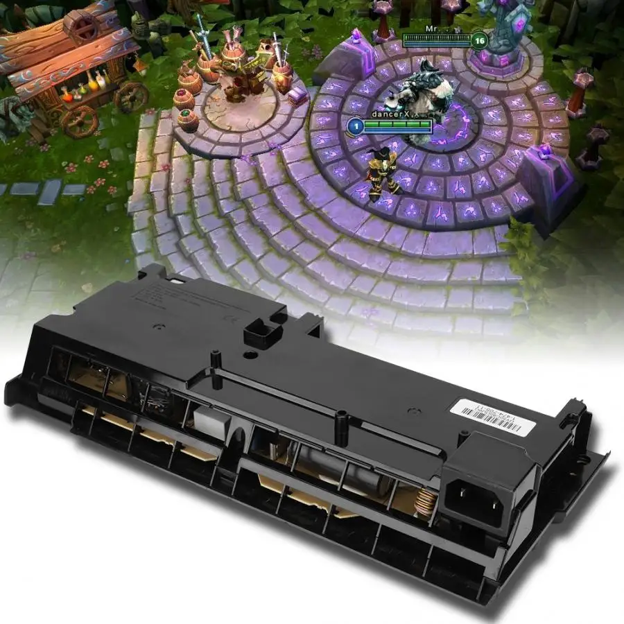 Портативный ADP-300ER обтекаемый блок питания для PS4 Pro игровая консоль 100-240 в блок питания