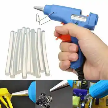 

1/100pcs Hot Melt Glue Stick Rod 7mm For Glue Gun Adhesive Sticks For DIY Art Craft Hand Repair Tool