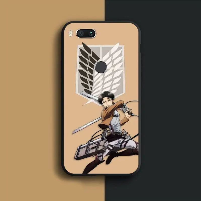 xiaomi leather case color Anime Attack on Titan Phone Case For Xiaomi Mi Note 10 Lite pro 7 9 9t pro se a2 lite xiaomi leather case Cases For Xiaomi