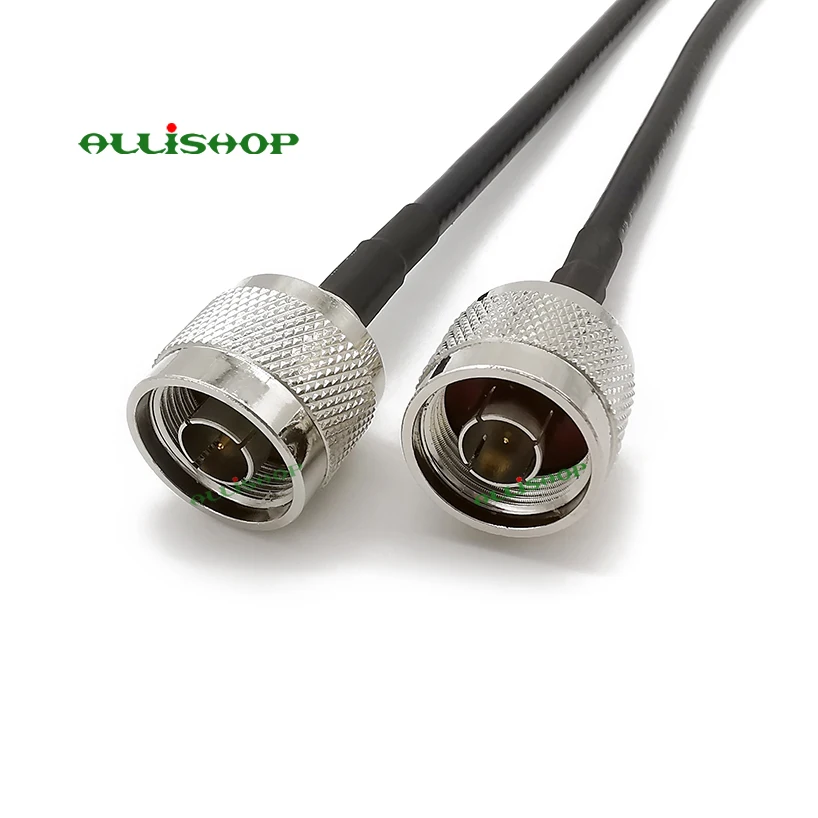 RF LMR200 косичка кабель N штекер для усилителя сигнала повторитель маршрутизатор Антенна Тип N штекер для подключения удлинитель 1-30 м