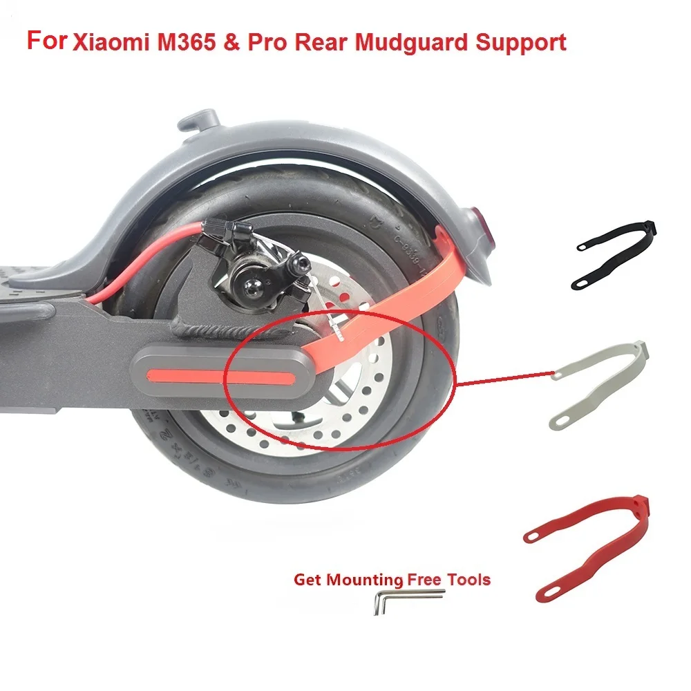 

2019 New Upgrade Rear Mudguard Support Screw Mounting High Density Nylon for Xiaomi M365 &Pro Electric Scooter Fender Bracket