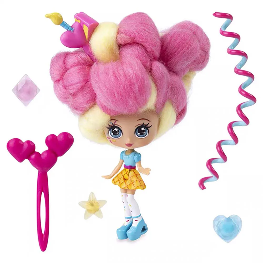 Переделать Candylocks сладкое лечение игрушки кукла для хобби аксессуары Зефир волосы 30 см сюрприз прическа с ароматические фигурки