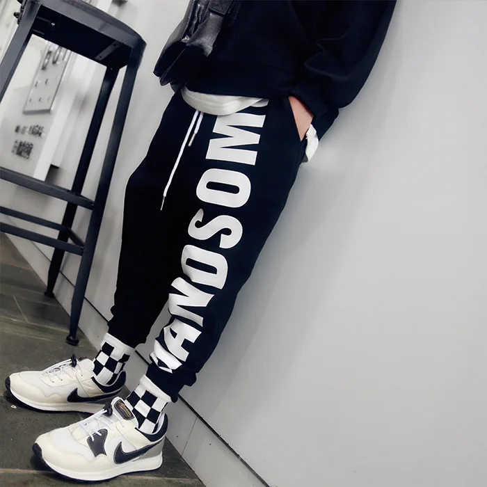 

08 Childrenswear Boys' Casual Pants Autumn Loose-Fit Sports Male Baby jie wu ku Children CHILDREN'S Sport Pants