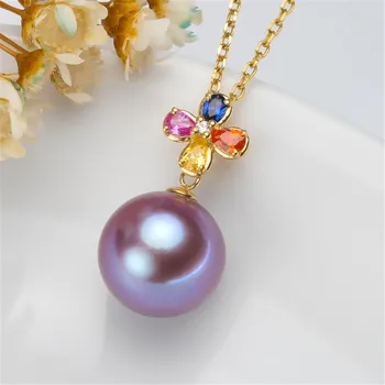 

Retro Hollow Style Metal Yellow gold G18K Tone Bail Connector Pearl Bead Caps Diy Pearl Jewelry Accessories