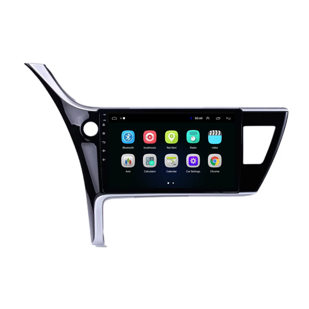 10," 4G LTE Android 8,1 Fit TOYOTA Corolla-мультимедийный стерео автомобильный dvd-плеер навигация gps радио