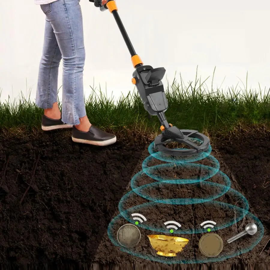 Портативный подземный металлоискатель для детей ручной детектор поиска