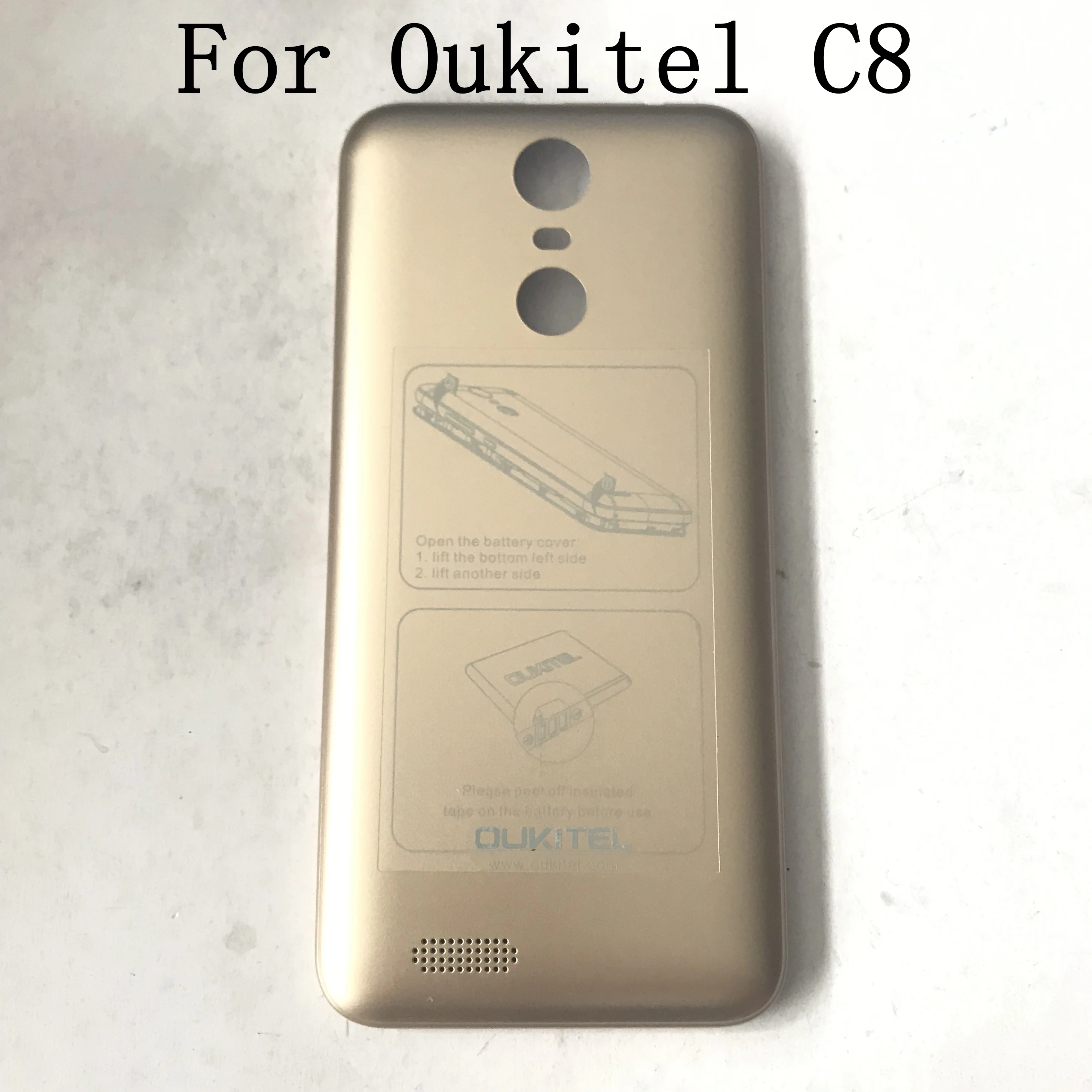 Oukitel C8 используется защитная батарея чехол задняя оболочка для Oukitel C8 ремонт починка часть Repla