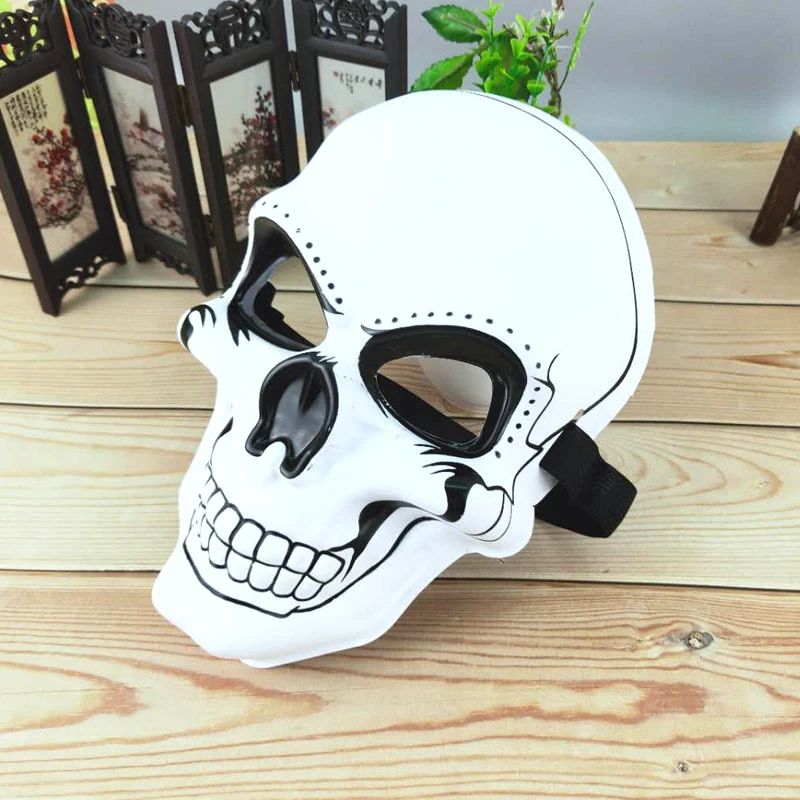 Halloween Scary Mask Skull Masks Skeleton Outdoor Motorcycle Bicycle Masquerade Masks Halloween Party Decoration