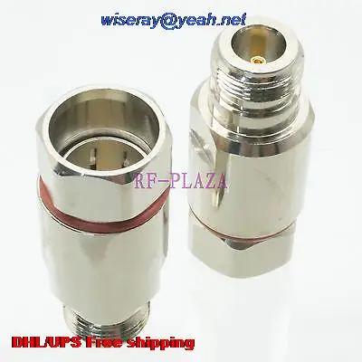 DHL/EMS 100 шт. разъем jack N Зажим 1/" гофрированный кабель прямого A3