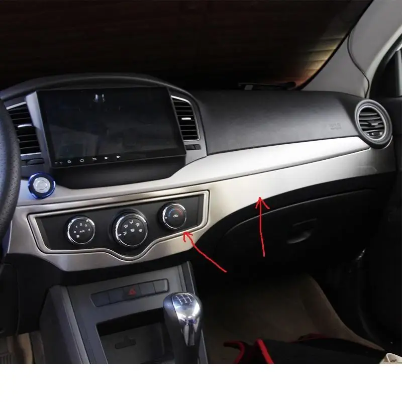 MODEL D Автомобильная система управления окном, кондиционер, автомобильный хромированный декоративный автомобильный Стайлинг, защита 18 19 для Morris garaves MG 350 - Название цвета: MODEL D