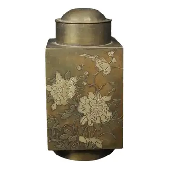 

LaoJunLu Copper Ornaments, Square Jars, Antiques, Miscellaneous, Rural Collections, Old Goods And Old Objects Imitation