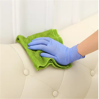 

10/20/30/50/100pcs Gloves Ambidextrous For Medical Blue House Gloves Guantes Nitrilo Nail Art Anti-Static Non-toxic Gloves