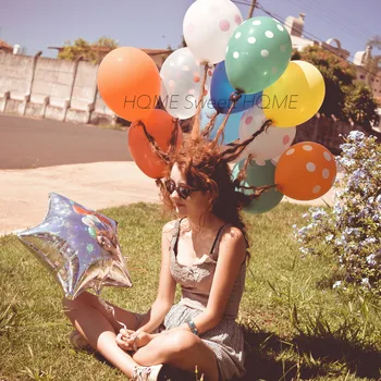 

Wholesale 100 Pieces Air Balloons 12inch Birthday Party Decorations Kids Wedding Part Home Decor White Black Green Ballon