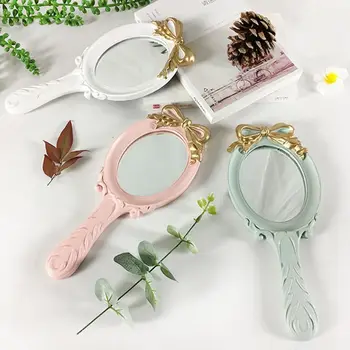 

European Style Retro Creative Mirror Handheld Mirrors for Women Girls NEW