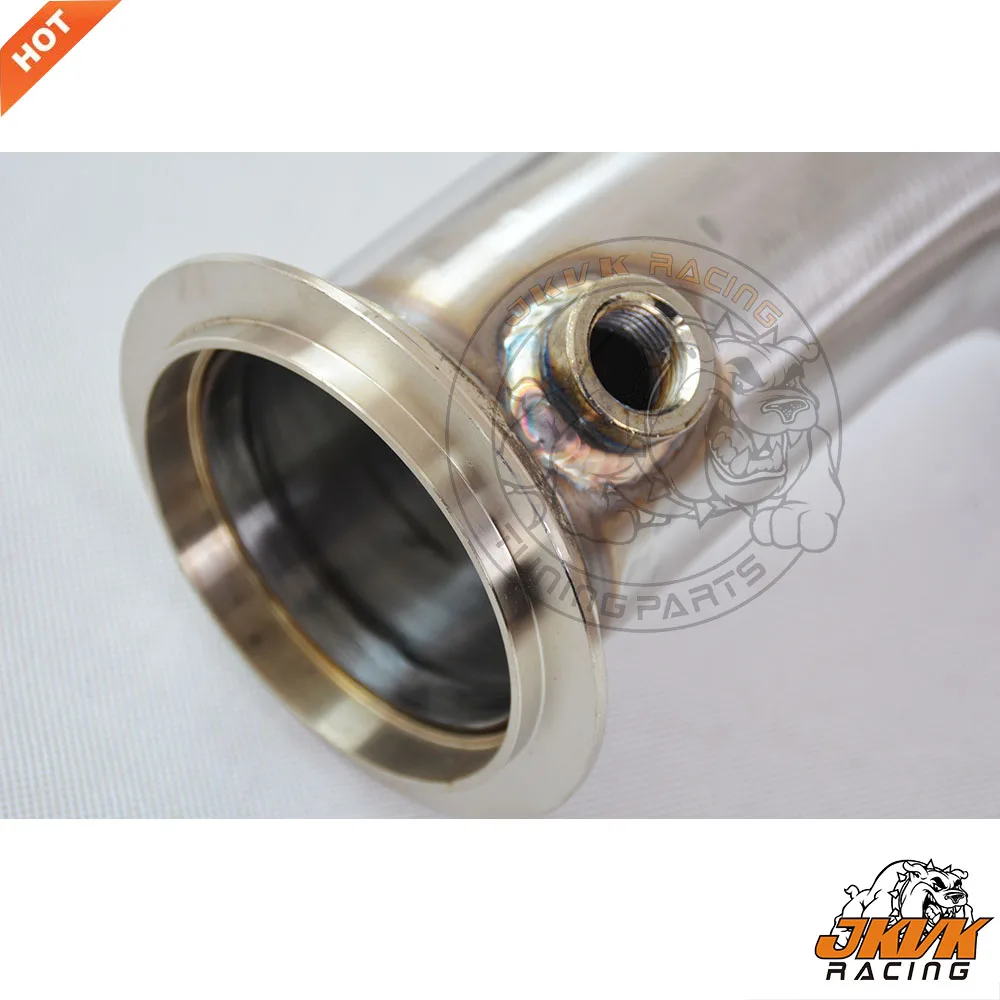 JKVK гоночный выхлопной SS304 3 ''для S55 F80/F82/F83 M3/M4 Catless выхлопных труб от