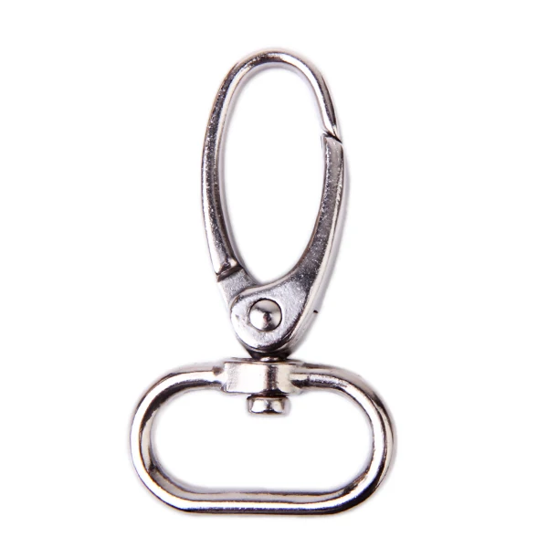 15x Swivel Trigger Snap Hooks Key Ring Chain Dog Leashe Bag Craft silver color