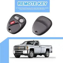 3 кнопки бесключевого входа брелок Автомобильный Дистанционный ключ 315 МГц KOBLEAR1XT для Chevrolet Silverado Suburban S10 Tahoe Yukon 2002-2004