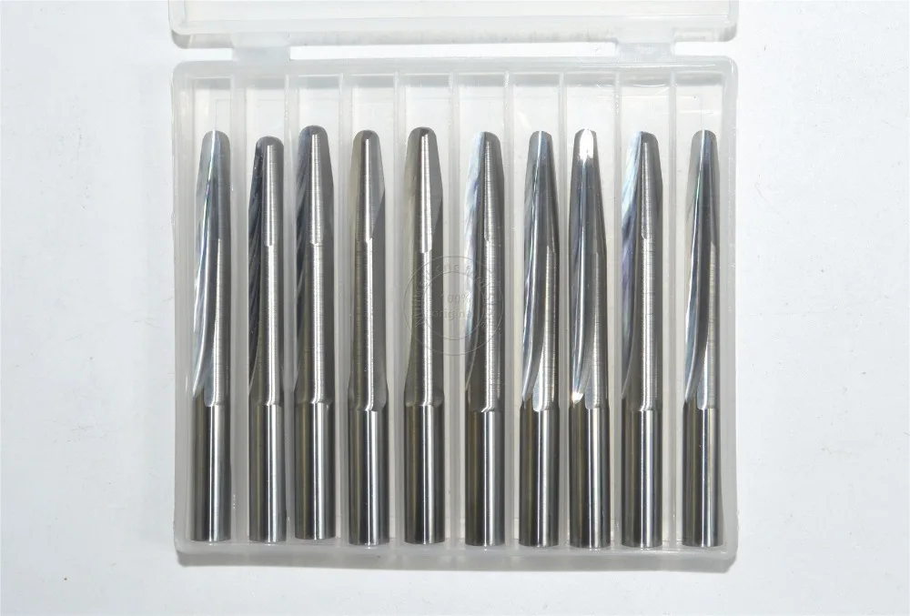 10 PCS-6mm* R2* 60L, ЧПУ твердосплавный концевой фрезы, деревообрабатывающий вставной фрезы, со скошенным шариковым наконечником концевой фрезы, глубокий рельеф, ПВХ, МДФ