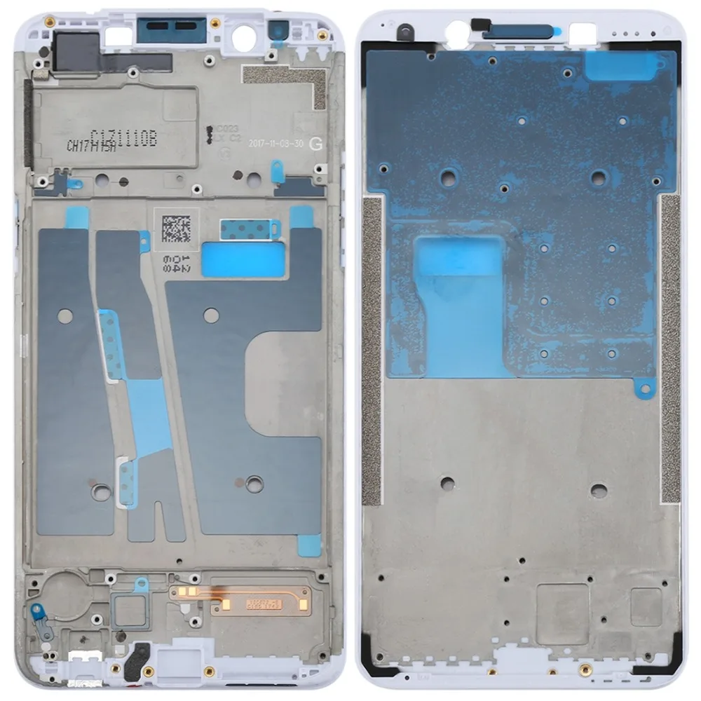 Для OPPO A73/F5 передняя крышка ЖК-рамка Запасная часть