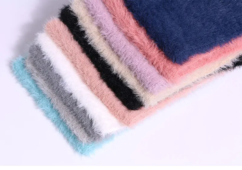 Scarf Set Real Fur Pom Pom Hat Children Winter Female Warm Wool Nature Fur Crochet Beanie Knitted Soft Solid Elasticity