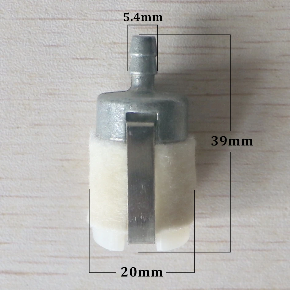 Fuel Oil Filter Hose Pipe Line Primer Bulb Kit For Chinese 45CC 52CC 58CC 4500 5200 5800 Chainsaw Spare Parts 6