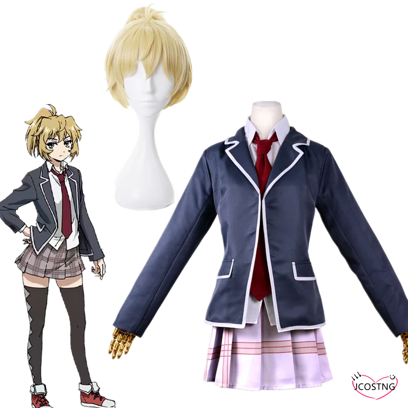 Anime Cosplay Costume High Rise Invasion Cosplay Mayuko Nise Yuri Honjo