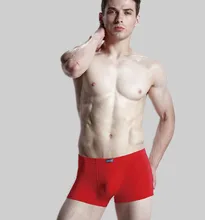 4Pcs/Lot Men's Briefs Modal Boxer Shorts Four Seasons Breathable Soft And Comfortable Boxer Briefs Mid-waist Male Briefs