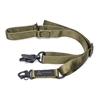 

Tactical Adjustable Quick Release 2 Point Sling Strap Wear-resistant Swivels Airsoft Hunting Rifle Sling Bungee Shoulder Strap N