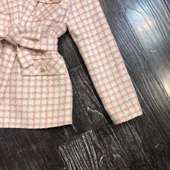 AH10398 Модные женские пальто и куртки,, Подиумные роскошные, известный бренд, Европейский дизайн, вечерние, стильная женская одежда